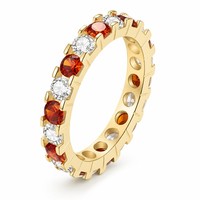Bague Éternité en Argent Sterling 925 avec Moissanite, Poids Total 2,7g, Style Tendance, Modèle MS-JZ223 pour Fiançailles/Mariage