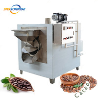 Machine industrielle de traitement des fèves de cacao : torréfacteur, décortiqueur, cribleur, broyeur pour la production de poudre et de beurre de cacao