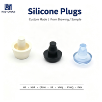 Bouchons en silicone personnalisés résistants aux hautes températures pour usage électronique industriel 20-90 ShoreA avec étanchéité à haute résistance à la traction