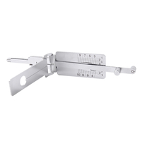 Fournitures de serrurier Original Lishi 2 In1 Perodua-L outil de sélection de serrure cylindre de serrure de voiture lecteur ouvert décodeur de clé pour Toyota Daihatsu
