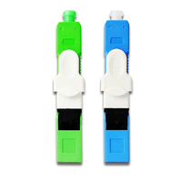 FTTH SC/APC & SC/UPC Field Assembly Fast Connector Singlemode Fiber Connector for Digital Communications