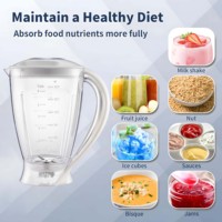 Récipient de mélange en plastique de 1,5 L pour blender domestique – Pièce de rechange en gros