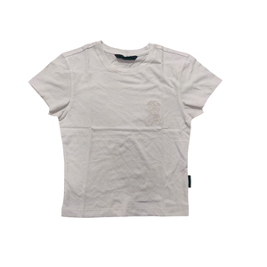 Camiseta de Algodón Premium con Estampado Gráfico, Manga Corta, Cuello Redondo, Logotipo Personalizado, Ropa Casual, Cómoda y a la Moda - Product Image 1