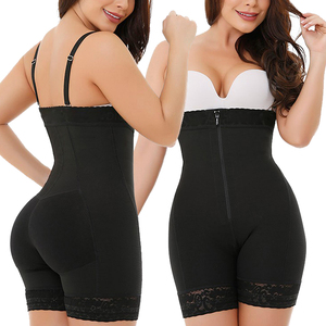 Body Shaper Phụ Nữ Cộng Với Kích Thước Shaper Phụ Nữ Slimming Bodysuit Shapwear Chất Lượng Body Shaper 5XL 6XL Dây Kéo Đồ Lót Mở Đáy Quần - Product Image 2