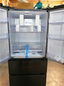Glass Multi French Door Fridge Freezer <b>Refrigerator</b> Glass French Door <b>Refrigerator</b> - Product Image 3