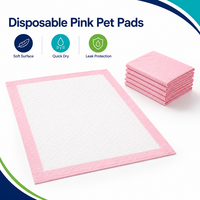 Tapis absorbants pour chien de qualité industrielle, ultra-absorbants, avec dessus non tissé et fond imperméable, pour l'entretien des sols intérieurs, en vrac