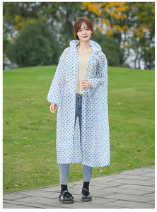 Impermeable de una Pieza de EVA con Diseño de <span class=keywords><strong>Lunares</strong></span> Redondos, Fresco y Elegante, para Adultos, Engrosado, para Senderismo al Aire Libre, Conciertos, Portátil - Product Image 3