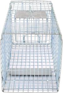 ADZIA Çelik Çevre Dostu Tavşan Canlı Hayvan Kafesi Tuzağı Katlanabilir Kare Tasarım İnsancıl Büyük Yakalama Çözümü - Product Image 4