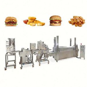 Ligne de production QDMECH pour la fabrication de galettes de viande et de galettes de pommes de terre - Product Image 1