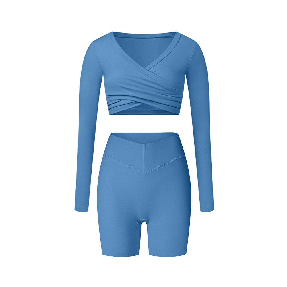 Top+Shorts Blue
