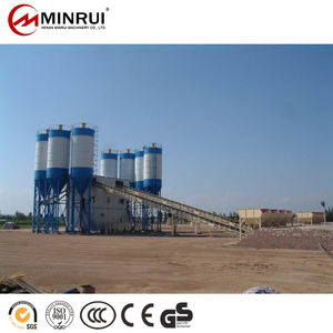 Planta Dosificadora de Concreto Premezclado Minrui HZS90 90m³/h con Mezcladora de Doble Eje JS1500, Potencia de Mezcla de 45kw, Motor, Caja de Engranajes, Rodamientos y PLC - Product Image 5