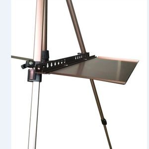 Bertha Portable Folding Metal Sketch <b>Easel</b> Champagne Color Iron Material For Children Art Drawing Use - Product Image 4