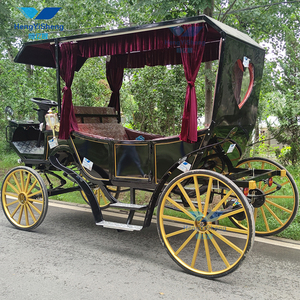 Charrettes à chevaux électriques vintage pour le tourisme, chariots de mariage, charrettes de promenade à chevaux Victoria à vendre - Product Image 2