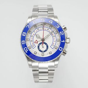 Reloj mecánico de alta calidad Chrono resistente al agua 44mm KF fábrica 116688 904l acero 7750 movimiento cerámica oro yate - Product Image 4