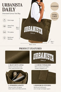 Canvas Tote <b>Bag</b> Wholesale Bulk Pack Cotton Oversized Reusable Grocery Shopping <b>Beach</b> <b>Bag</b> with Front Pocket Eco Friendly Sustaina - Product Image 4