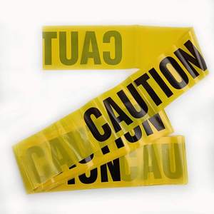 Cinta de Advertencia Amarilla Impermeable al 100% Personalizada de Guangdong Baoguan, <span class=keywords><strong>Película</strong></span> de PE No Adhesiva - Product Image 1