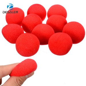 Desalen 4.5 CM Ngón Tay Close Up Giai Đoạn Ảo Giác Ma Thuật Ảo Thuật Miếng Bọt Biển Màu Đỏ Quả Bóng Vua Ma Thuật Đạo Cụ - Product Image 2