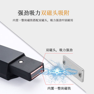 Loquet de porte à pousser Xianying, robuste, en acier inoxydable, pour armoire, fermeture magnétique, design moderne et simple - Product Image 4