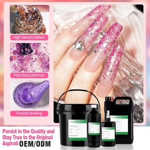 R S Nail Logo personnalisé en vrac Glitter Gel Oem Odm <span class=keywords><strong>Semi</strong></span> <span class=keywords><strong>Permanent</strong></span> Soak Off Uv Led Gel <span class=keywords><strong>Vernis</strong></span> à Ongles - Product Image 3