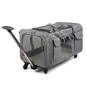 Nuevo diseño de viaje extraíble aerolínea mochila portátil cómoda transpirable Trolley Case Cat Puppy Pet Carriers Dog Carry Bags - Product Image 1