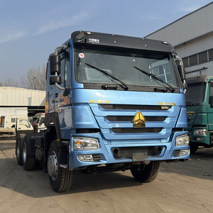 Prix d'usine Sinotruk LHD Howo 4x2 Camion <span class=keywords><strong>tracteur</strong></span> manuel avec suspension pneumatique, siège conducteur et direction à gauche, moteur Weichai - Product Image 2
