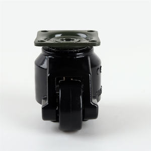 Schwarze Nivellier-Lenkrolle für Werkbänke, 40 mm Schwerlast-Lenkrollen 6 Zoll Schwenkbar, 4 Zoll Nylon-Lenkrollen 200 kg Orange - Product Image 5