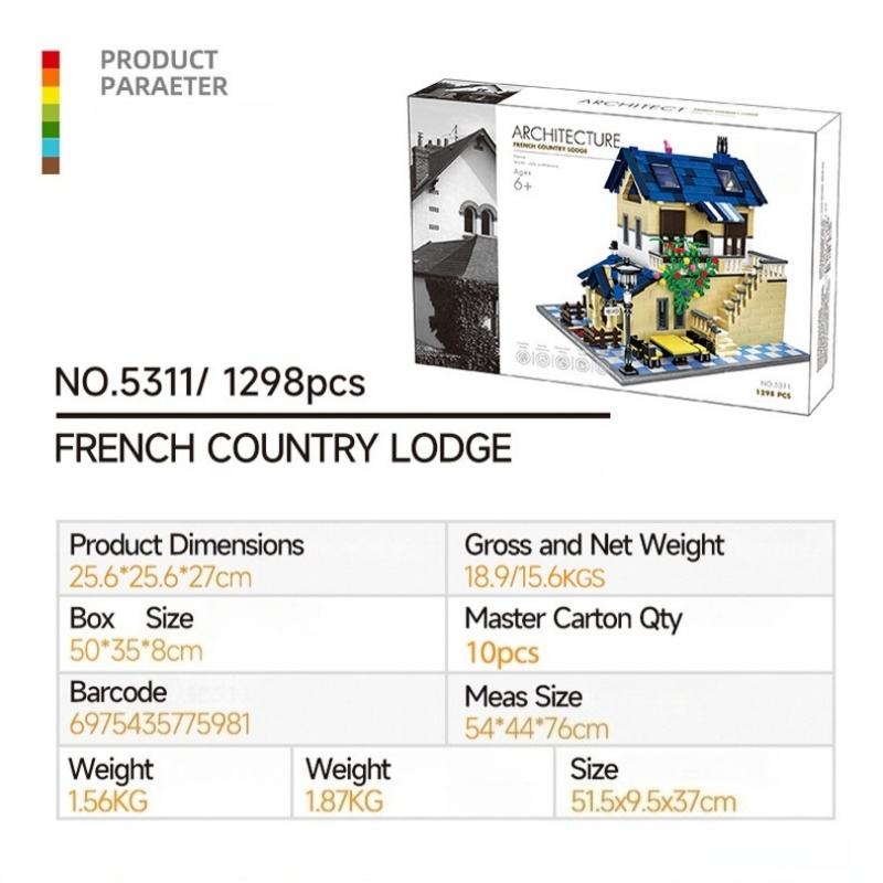 5311 French Country Lodge [1298pcs]
