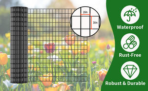 Grillage métallique 1/2 pouce 48 x 100 pieds, calibre 19, galvanisé à chaud, pour clôture de poulailler, rouleau de grillage anti-rongeurs et anti-gophers - Product Image 4