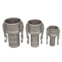 Raccord de tuyau basse pression KEYFOSS Camlock Type C XC-050C pour l'ingénierie de construction