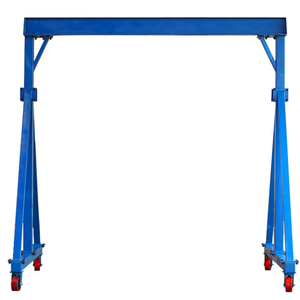 Cần Cẩu Khung Chữ A Đẩy Bằng Tay Nhỏ Gọn Di Động 500Kg 1 2 3 Tấn Được Sử Dụng Rộng Rãi - Product Image 3