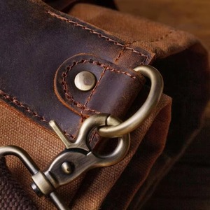 BSCI Factory Tactical <b>Travel</b> Portable Knives Tote Carrier Deluxe Canvas Chefs Bag Vintage Leather Knife Roll <b>Case</b> - Product Image 4