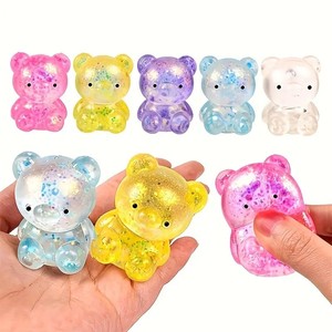 Juguetes de Peluche de Osito Adorable para Niños, Regalos para el Día del Niño, Juguetes de Osito de Maltosa para Aliviar el Estrés, para Fiestas de Halloween y Navidad - Product Image 6