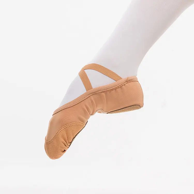 Zapatos planos de baile suave para niñas, zapatillas de lona cómodas de Ballet, zapatos de baile de marca francesa, gran oferta