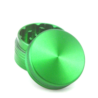 Broyeur d'herbes à fumée en métal moderne à 2 couches de 40 mm avec logo personnalisé Vente en gros d'accessoires pour fumer Broyeur d'herbes au tabac