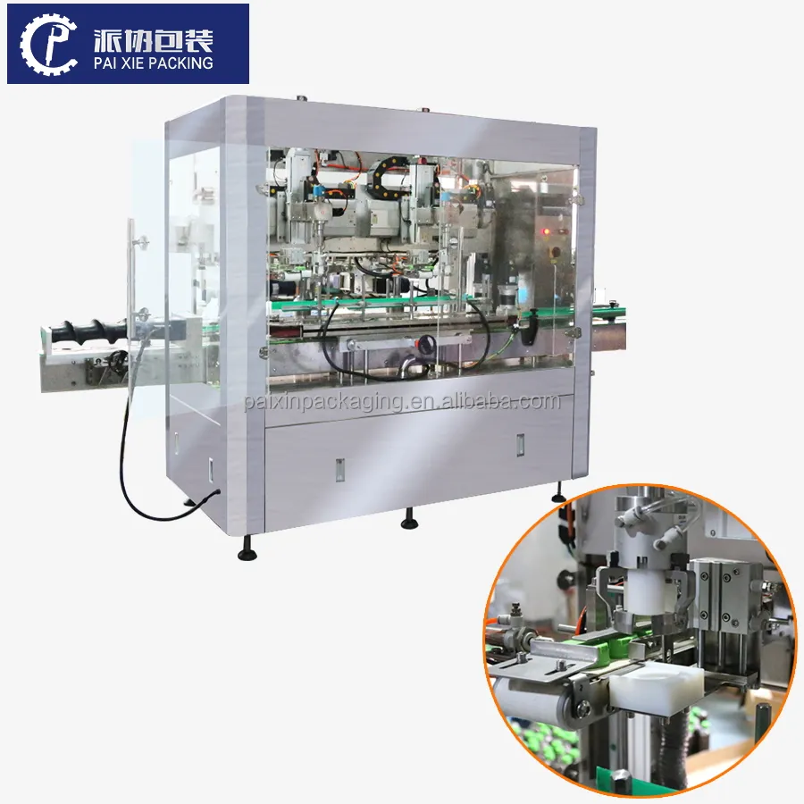 High Speed Digital Control Pick and Place Capping Machine Automatic Bottle Tracking Capping Machine