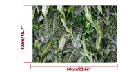 Mur de fleurs artificielles en gros, panneau de fond floral 3D de 2,4 m x 2,4 m pour décoration de mariage