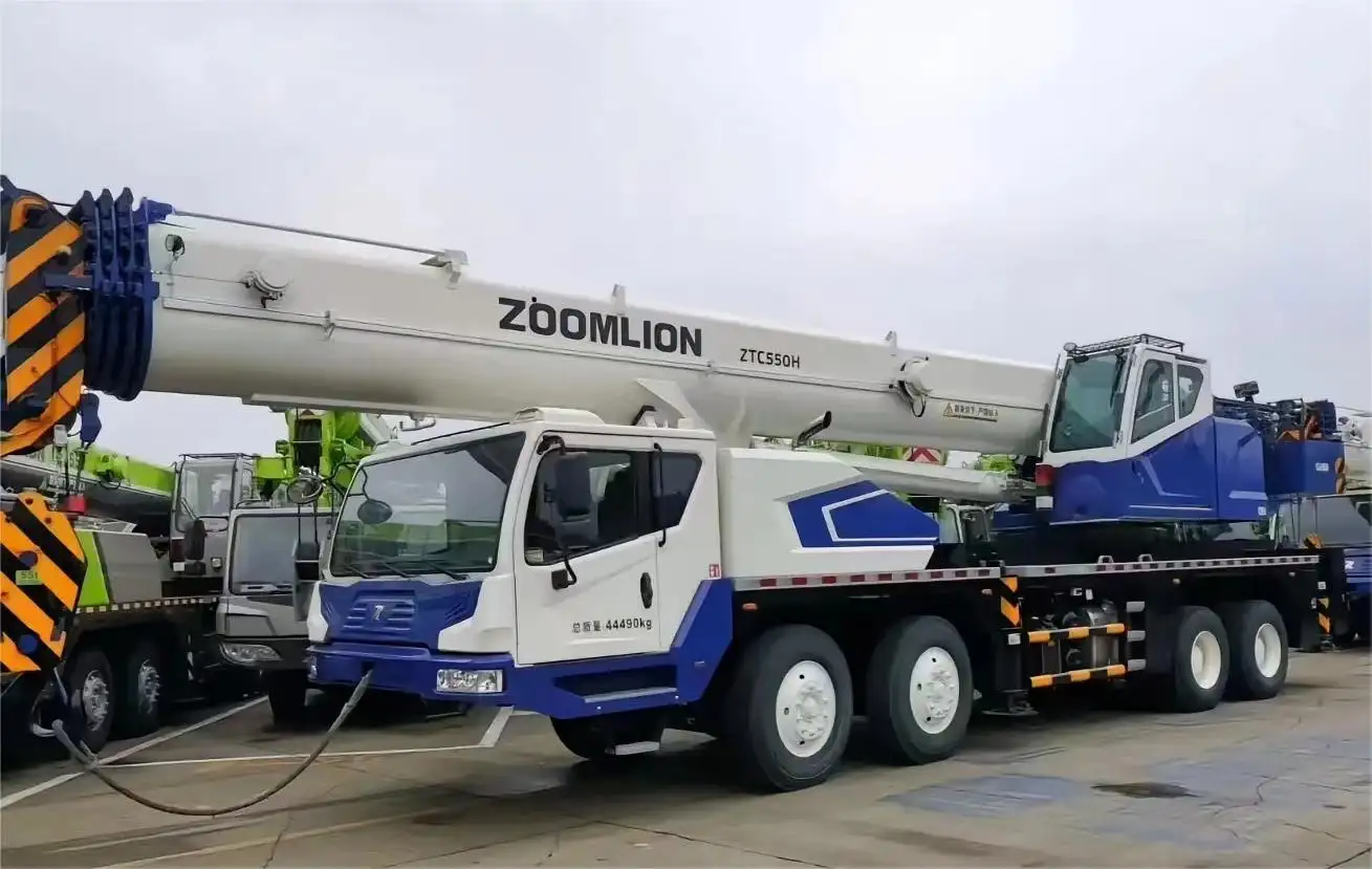 Top Brand Second-Hand All-Terrain Boom Mobile Hydraulic Engineering Machinery Chinese Made Truck Crane 100 Ton