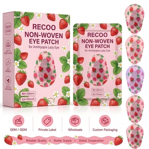 CE/OEM Cerotti Adesivi Non Tessuti per Occhi per Bambini con Stampe Carine, Traspiranti, per il Trattamento di Strabismo e <span class=keywords><strong>Ambliopia</strong></span> - Product Image 1