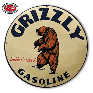 ที่กำหนดเองรูปร่างอินเดียรถจักรยานยนต์ชิ้นส่วนรถยนต์บริการซ่อมโรงรถตกแต่งแผ่นพอร์ซเลนเคลือบแผ่นป้าย - Product Image 2