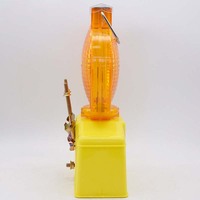 Feu de signalisation routier jaune Barricade Lights Solar LED Emergency Construction Road Safety