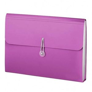 13 Pockets A4 Paper <b>Document</b> Organizer Expanding File <b>Folders</b> Accordion File Holder with Elastic Buckles Closure - Product Image 4