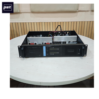 Amplificateur de puissance numérique stéréo haute qualité PAT DE2000 2*2000W 2 canaux 4 Ohm en métal pour caisson de basses