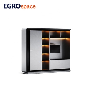 Esgospace Bảng điều khiển hiện đại Gỗ lưu trữ ngăn kéo tài liệu tập tin gỗ nộp hồ sơ văn phòng cao tủ - Product Image 3