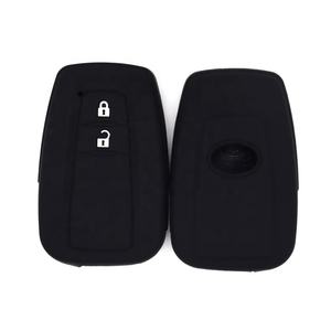 Fundas Protectoras de Silicona Plegables y Ligeras Resistentes a los Arañazos para Llaves de Coche, Funda para Llave Inteligente de 2 Botones para <span class=keywords><strong>Toyota</strong></span> - Product Image 2