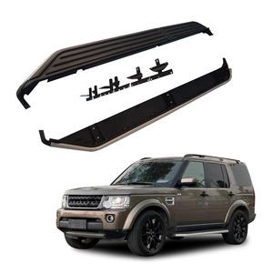 Nhôm Màu Đen Side Bước <span class=keywords><strong>Nerf</strong></span> Bar Auto Car Foot Bước Side Pedal Phù Hợp Cho LAND ROVER Discovery III IV 3 4 Running Board - Product Image 1