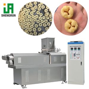 Chaîne de production complète de machines de fabrication d'aliments soufflés à double vis pour snacks Habe en promotion - Product Image 3