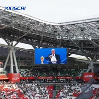 Écran LED publicitaire extérieur grand format, étanche, à économie d'énergie, avec base en aluminium durable