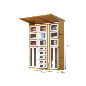 Casier intelligent à écran tactile pour <span class=keywords><strong>location</strong></span>, armoire modulaire pour le <span class=keywords><strong>stockage</strong></span> d'appareils photo, d'articles de sport et de matériel de camping - Product Image 6