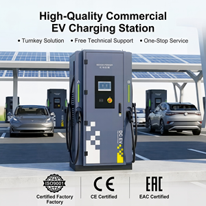 สถานีชาร์จเร็ว DC 120kW สำหรับรถยนต์ไฟฟ้า ผลิตโดยตรงจากผู้ผลิต EVSE ระดับ IP54 กันน้ำ สำหรับใช้งานสาธารณะในงานก่อสร้าง - Product Image 4