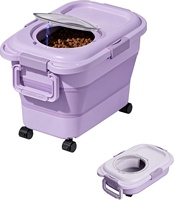 Conteneur de stockage alimentaire pliable et portable avec roulettes, vente en gros du fabricant